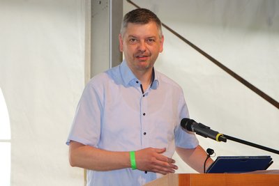 Konferenzschatzmeister Jörg Ringeis