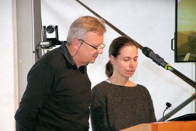 Pastor Marcel Tappert und Pastorin Christiane Mehlhorn